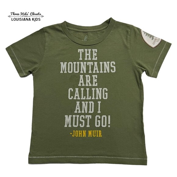 Peek S (4/5) John Muir Trail The Mountains Are Calling Tee Shirt - Picture 1 of 4